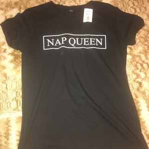 Nap Queen Black Tshirt